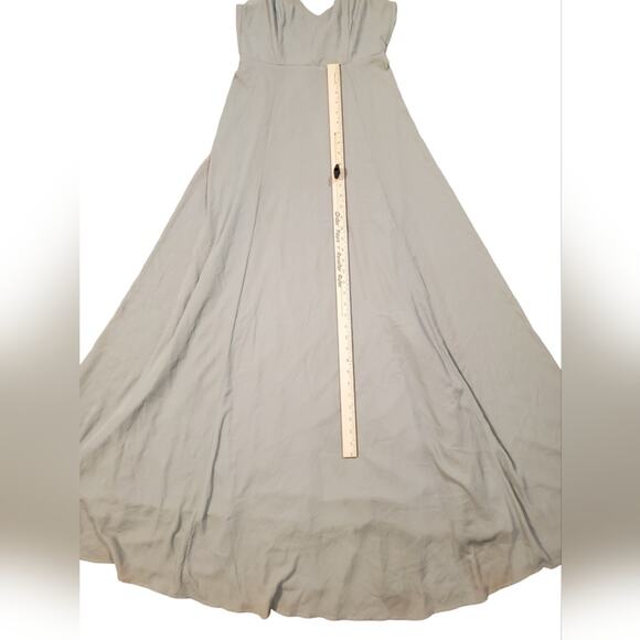 Show Me Your MuMu Jenn Maxi Dress Color SS46 Sz L Large - Picture 7 of 11